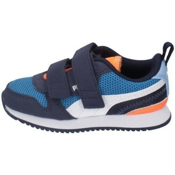 COPY - Puma Toddler Boys Blue Velcro Sneakers Size 8 - Picture 3 of 7